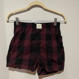 American Eagle Flannel Plaid Boxers Small